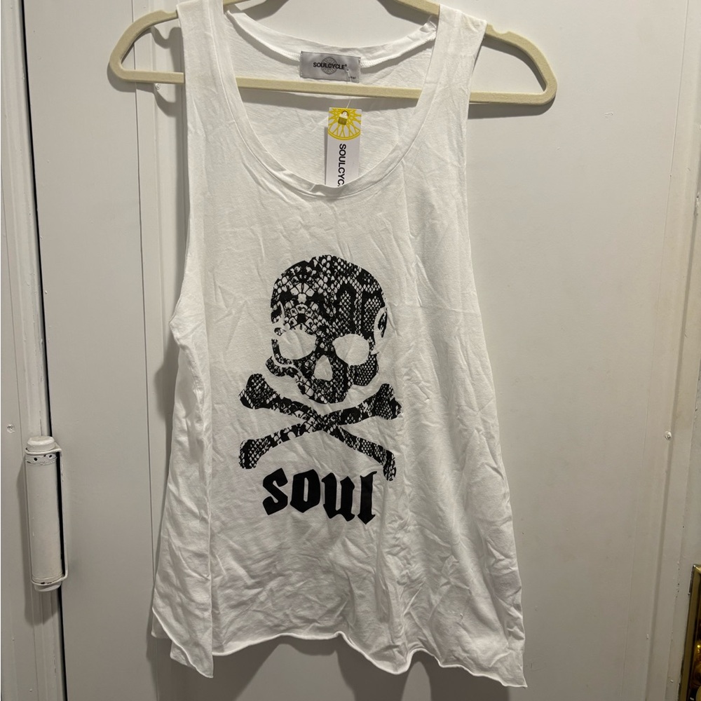 SoulCycle Tank Top With Skull (new with tags, small)